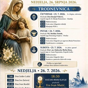 Proslava župne svetkovine sv. Ane u zagrebačkom Rudešu